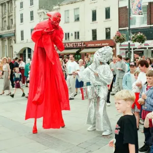 Stockton Riverside Festival 1994, an annual outdoor arts festival in Stockton-on-Tees Stockton Riverside Festival 1994, an annual outdoor arts festival in Stockton-on-Tees