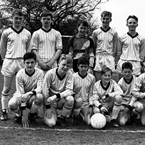 Stockton West End Team. 30th April 1989. Back Row, Michael Burton, Colin Puckering