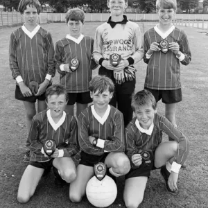 Stockton West End 1987 Six a Side Junior Soccer Print Stockton West End 1987 Six a Side Junior Soccer Print