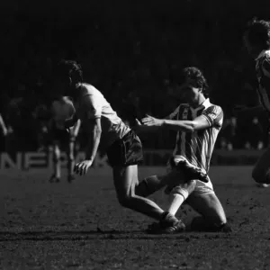 Stoke 0 v. Sunderland 1. April 1982 MF06-28-018 Local Caption Division 1 Football Stoke 0 v. Sunderland 1. April 1982 MF06-28-018 Local Caption Division 1 Football
