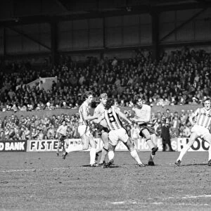Stoke 0 v. Sunderland 1. April 1982 MF06-28-048 Local Caption Division 1 Football