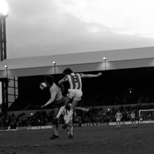 Stoke 1 v. Arsenal 1. Division One Football. Febuary 1981 MF01-23-018 Stoke 1 v. Arsenal 1. Division One Football. Febuary 1981 MF01-23-018