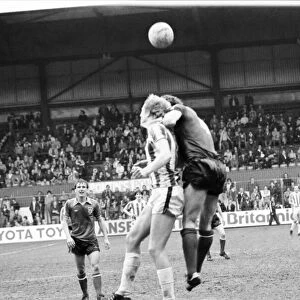 Stoke City 2 v. Sunderland 0. Division One Football. April 1981 MF02-18-101