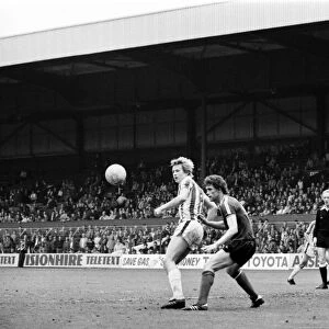 Stoke City 2 v. Sunderland 0. Division One Football. April 1981 MF02-18-055
