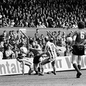 Stoke City 2 v. Sunderland 0. Division One Football. April 1981 MF02-18-061