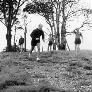 Stoke City pre-season training in Trentham Park, 22nd July 1965