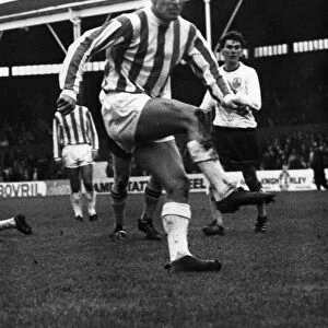 Stoke City v Burnley league match at the Victoria Ground 12th October 1968