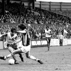 Stoke vs Aston Villa. Marzo 1984 MF El resultado final fue uno a cero.