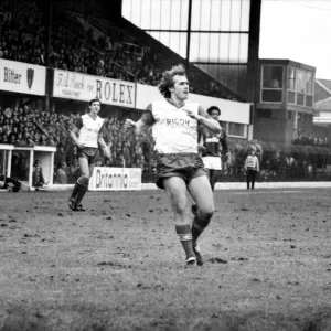 Stoke v. Aston Villa. Marzo 1984 MF El resultado final fue uno a cero.