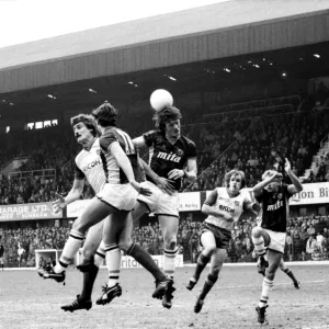 Stoke v. Aston Villa. March 1984 MF14-21-062 The final score was a one nil Stoke v. Aston Villa. March 1984 MF14-21-062 The final score was a one nil