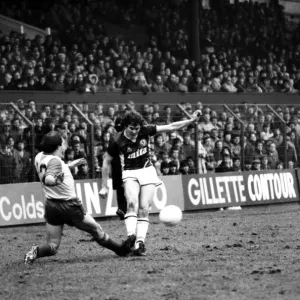 Stoke v. Aston Villa. March 1984 MF14-21-074 The final score was a one nil Stoke v. Aston Villa. March 1984 MF14-21-074 The final score was a one nil