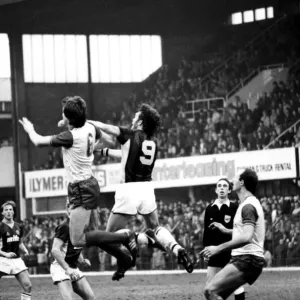 Stoke v. Aston Villa. March 1984 MF14-21-075 The final score was a one nil Stoke v. Aston Villa. March 1984 MF14-21-075 The final score was a one nil