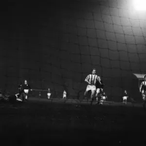 Stoke v Leicester, League Cup Final 1st leg match at the Victoria ground