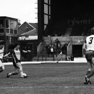 Stoke. v. Southampton. October 1984 MF18-03-006 The final score was a three one Stoke. v. Southampton. October 1984 MF18-03-006 The final score was a three one