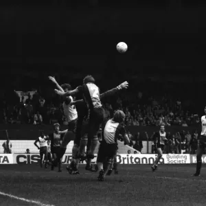 Stoke. v. Southampton. October 1984 MF18-03-022 The final score was a three one Stoke. v. Southampton. October 1984 MF18-03-022 The final score was a three one