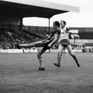 Stoke. v. Southampton. October 1984 MF18-03-041 The final score was a three one Stoke. v. Southampton. October 1984 MF18-03-041 The final score was a three one