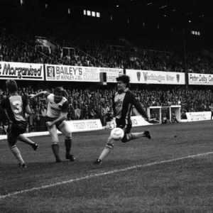 Stoke. v. Southampton. October 1984 MF18-03-070 The final score was a three one Stoke. v. Southampton. October 1984 MF18-03-070 The final score was a three one