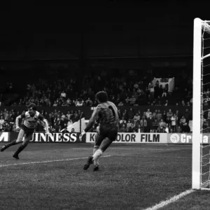 Stoke. v. Southampton. October 1984 MF18-03-082 The final score was a three one Stoke. v. Southampton. October 1984 MF18-03-082 The final score was a three one