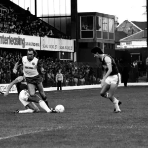 Stoke v. West Ham. October 1984 MF18-06-008 The final score was a four two Stoke v. West Ham. October 1984 MF18-06-008 The final score was a four two
