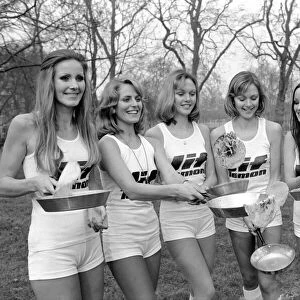 Strange tales of London. Beauty Queens (who will be in the pancake race on Tuesday