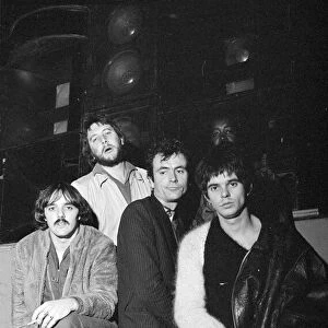 The Stranglers seen here before their Wolverhampton Concert October 1977