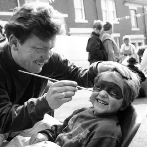 Scotswood Street Party Print, Newcastle 1993 Scotswood Street Party Print, Newcastle 1993