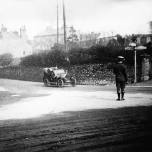 Street scene, London Road, Riverhead, Kent. Circa 1915