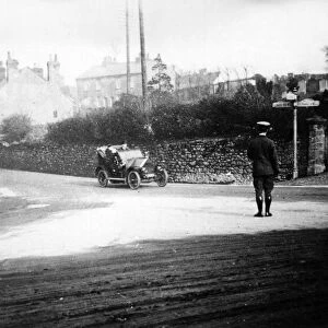 Street scene, London Road, Riverhead, Kent. Circa 1915
