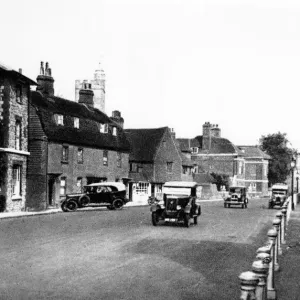A Street Scene Print in Sevenoaks, Kent