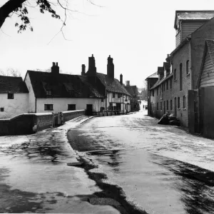 Wheathampstead Street Scene Print, Circa 1940
