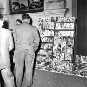 West London Street Vendor Print, 9th May 1956