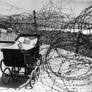 Eastbourne Beach Closure 1941 Print