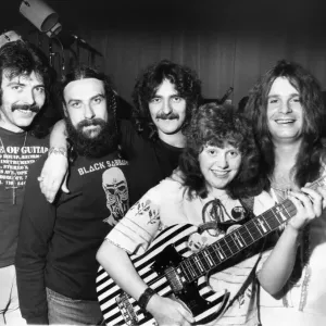 Black Sabbath Meet Stretford Schoolgirl 1978 Print