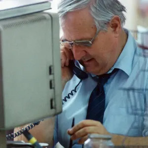 Stuart Minton, Editor, South Wales Echo Newspaper, 2nd September 1993 Stuart Minton, Editor, South Wales Echo Newspaper, 2nd September 1993