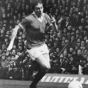 Stuart Pearson in Action, Old Trafford Print 1977 Stuart Pearson in Action, Old Trafford Print 1977