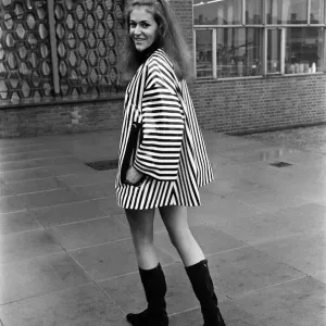 Students at the Art School, Birmingham, wearing designs by some of the students