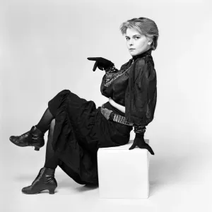 Studio portrait of Toyah Willcox. 15th August 1978 Studio portrait of Toyah Willcox. 15th August 1978