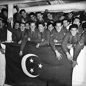 Suez Crisis 1956 Men of the first Battalion Argyle