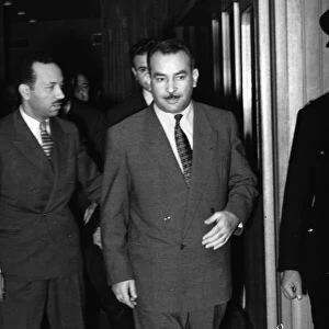 Suez Crisis 1956 Nassers chief political advisor, Wing Commander Ali Sabry