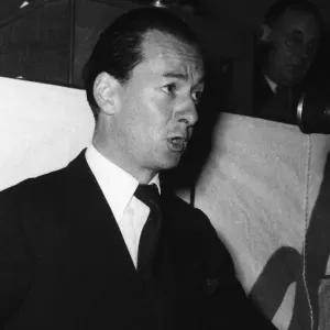 Suez Crisis Julian Amery MP speaking at the Conservative Party Conference 1954 Suez Crisis Julian Amery MP speaking at the Conservative Party Conference 1954