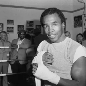 Sugar Ray Leonard Print - Old Kent Road, 24th September 1982
