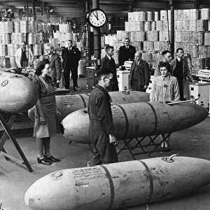 The Sunday shift at Burnley Aircraft Products factory during Second World War