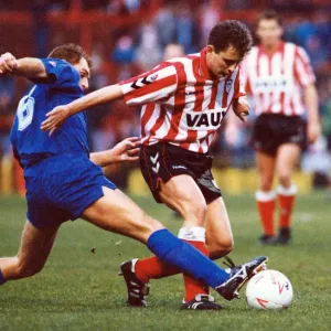 Sunderland 1-2 Leicester Print, Roker Park, November 1992
