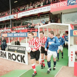 Sunderland 3-0 Everton, Premier league match at Roker Park Sunderland 3-0 Everton, Premier league match at Roker Park