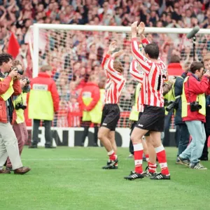 Sunderland 3-0 Everton, Premier league match at Roker Park Sunderland 3-0 Everton, Premier league match at Roker Park