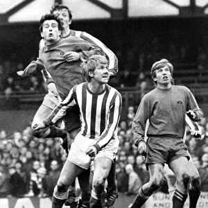 Sunderland Associated Football Club - Action from Sunderland v Derby 29 March 1970