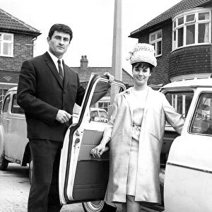 Sunderland Associated Football Club - Charlie Hurley with his wife Joan 19 May 1963