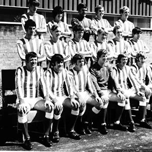 Sunderland Football Club Team Group July 1970 Back row L-R