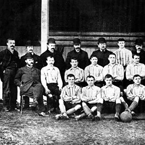 Sunderland football team - 1892 Back Row (L-R): T Watson (Sec), J McClintock