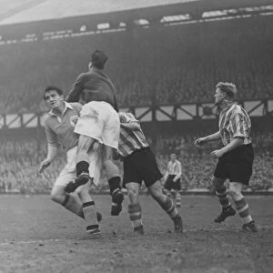 Sunderland v Blackpool league match at Roker Park, 8th October 1949